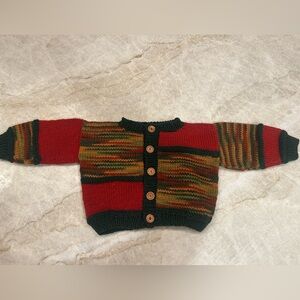 Handmade Baby grampa sweater - 6-12 months